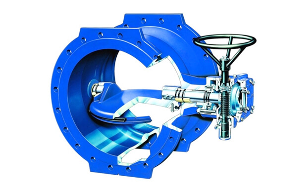 structure of butterfly valve