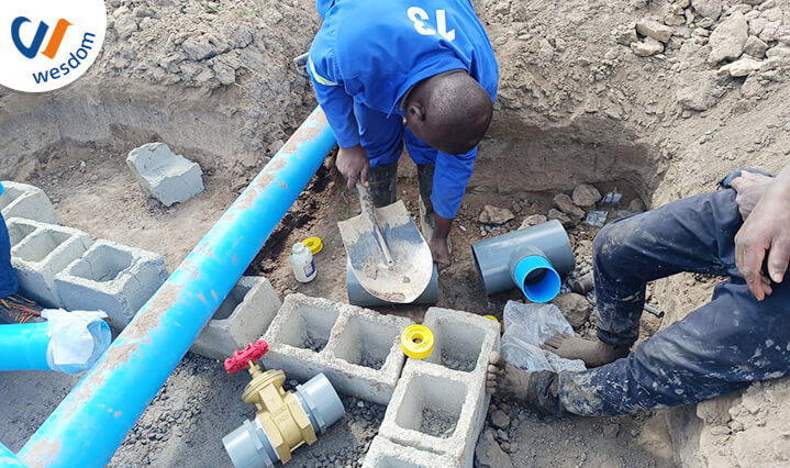 WESDOM valves for Irrigation projects in Malawi