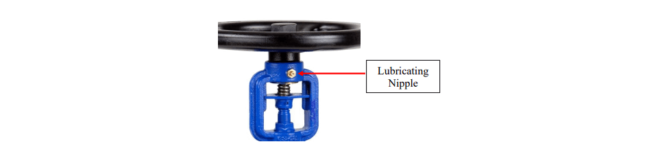 Installation instructions of bellow globe valve