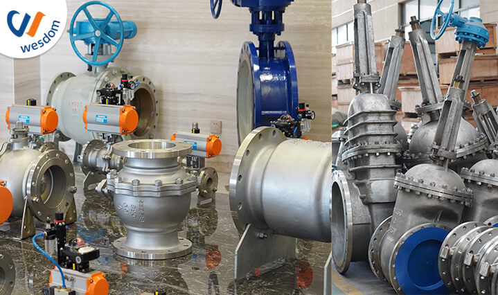 gate valve instead of a ball valve
