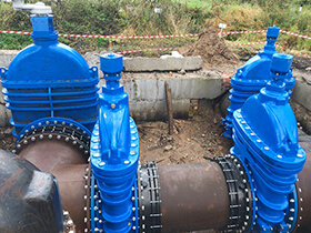 gate valve installation