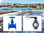 Main valves in water treatment system