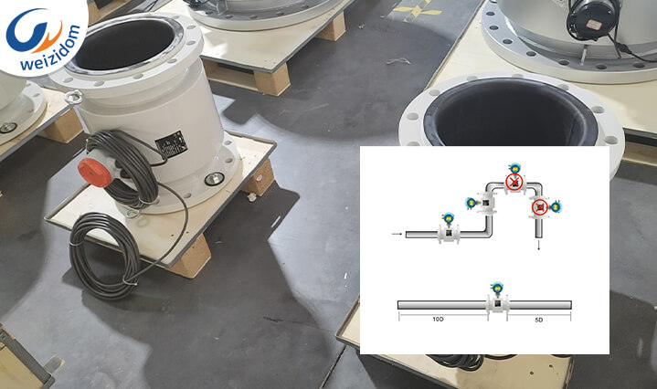 Split electromagnetic flowmeter