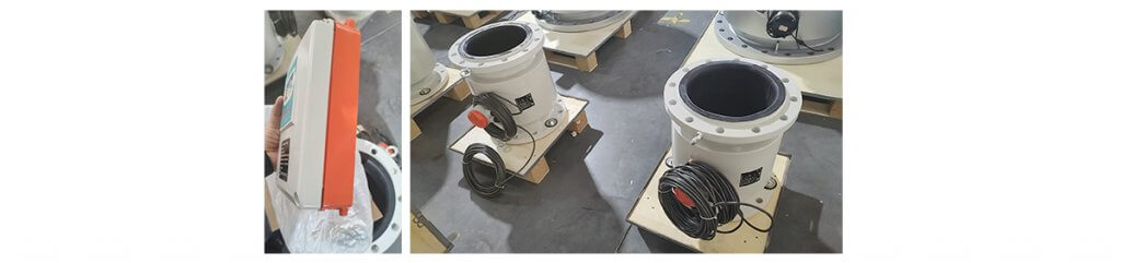 Split electromagnetic flowmeter1