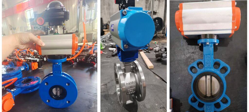 pneumatic butterfly valve