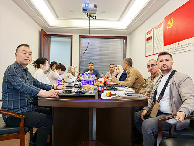 WEIZIDOM Warmly Welcomes Iraqi Delegation to the Factory