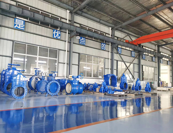 WEIZIDOM butterfly gate Valve factory