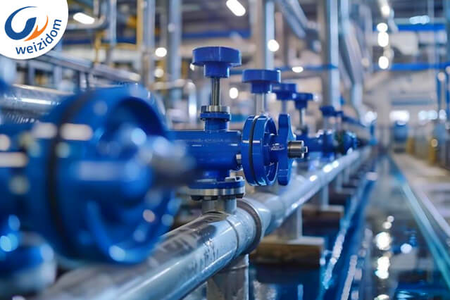 water treatment of gate valve