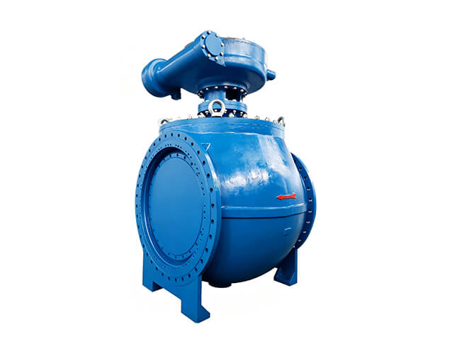 Top-mounted Eccentric Semi-ball Valve