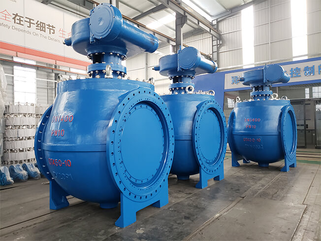 Top-mounted Eccentric Semi-ball Valve