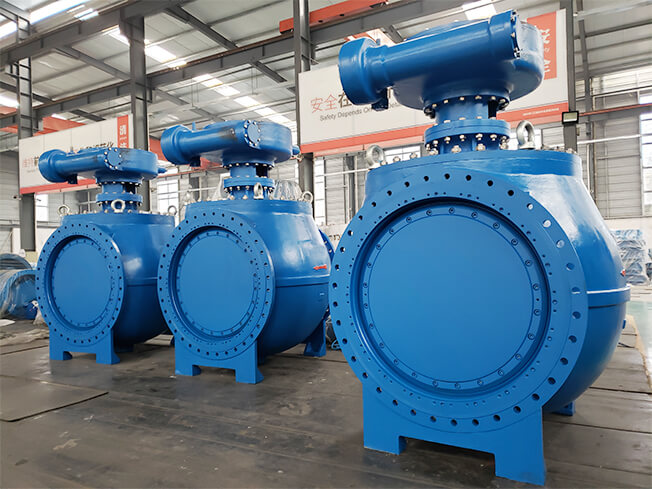 Top-mounted Eccentric Semi-ball Valve